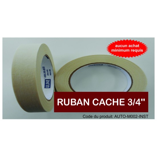 RUBAN CACHE 3/4''