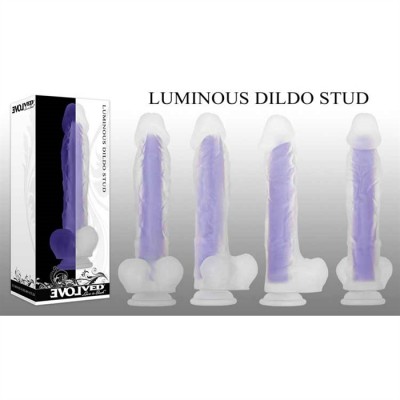 Nouveauté LUMINOUS DILDO STUD 10.5