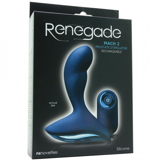 Stimulateur de prostate Renegade Mach 2 en bleu
