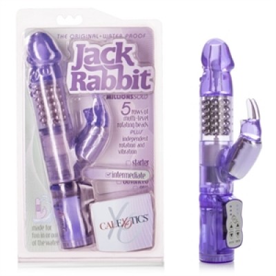 Vibrateur Waterproof Jack Rabbit - 5 Rows