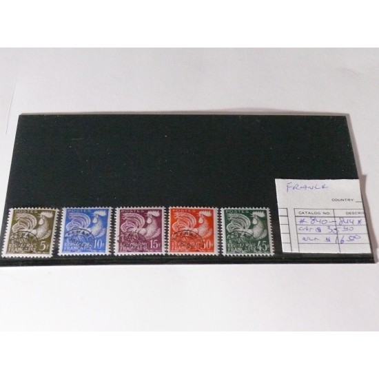 SÉRIE DE TIMBRES DE FRANCE,FRANCE STAMPS SET SC #...