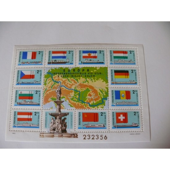 TIMBRES HONGRIE FEUILLETS SOUVENIR EUROPA NO 2514...