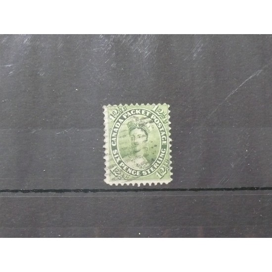 CANADA NO 18 OBLITÉRÉ F/VF/CANADA NO 18 F/VF USED