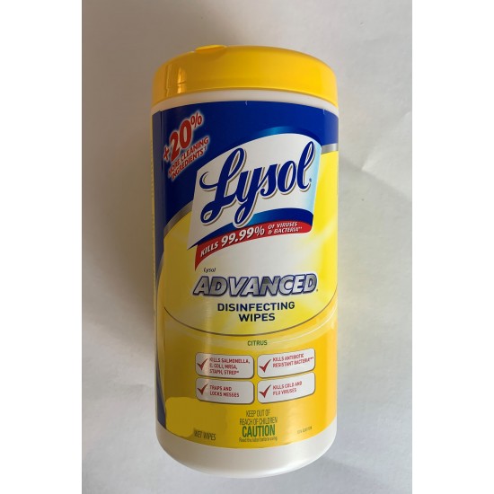 Lingettes désinfectantes Lysol