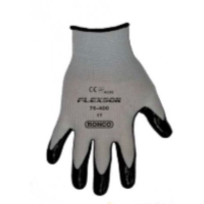 Gants nylon nitrile