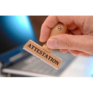 Attestation officielle de remplacement