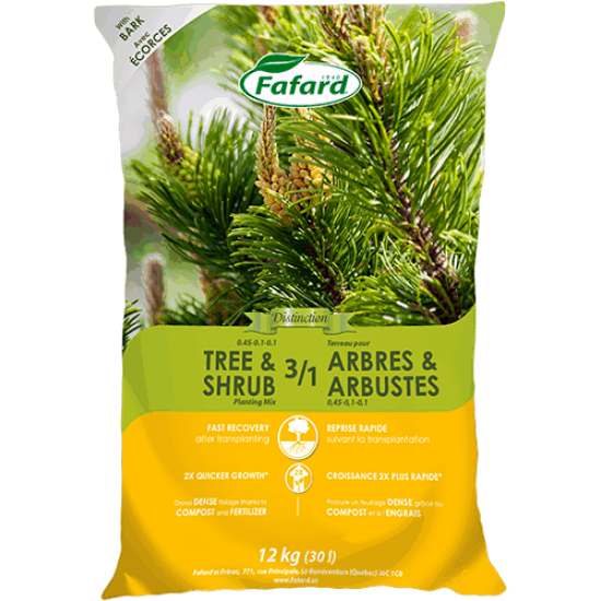 Plantation 3 en 1 pour Arbres et Arbustes