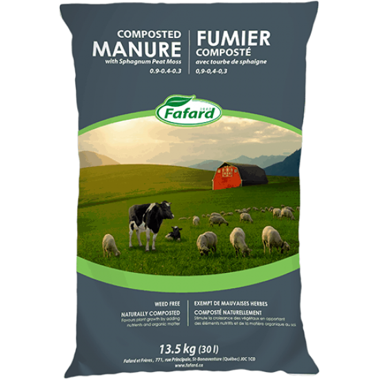 Fumier Fafard - Mouton et Vache 30L