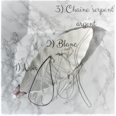 Collier SYMBOLE-duo bouquet de roses