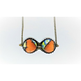 Collier SYMBOLE-duo ailes déployées