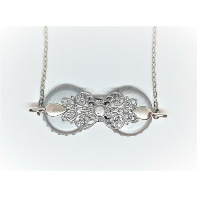 Collier SYMBOLE-duo cueillette de bleuets