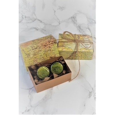 Boutons de manchette SYMBOLE- bois