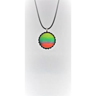 Collier SYMBOLE- arc-en-ciel