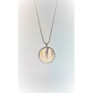 Collier SYMBOLE- famille de plumes