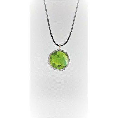 Collier SYMBOLE- pouce vert