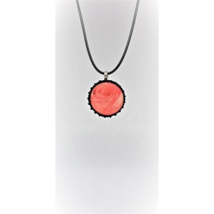 Collier SYMBOLE- rose