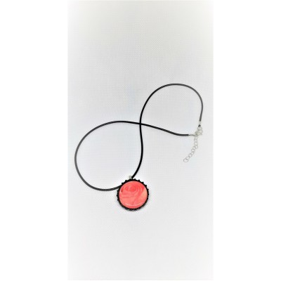 Collier SYMBOLE- rose