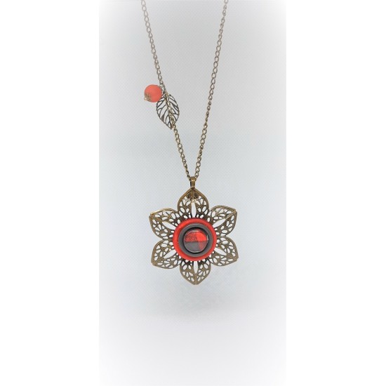 Collier FOCUS*FLEUR DE VIE- passion