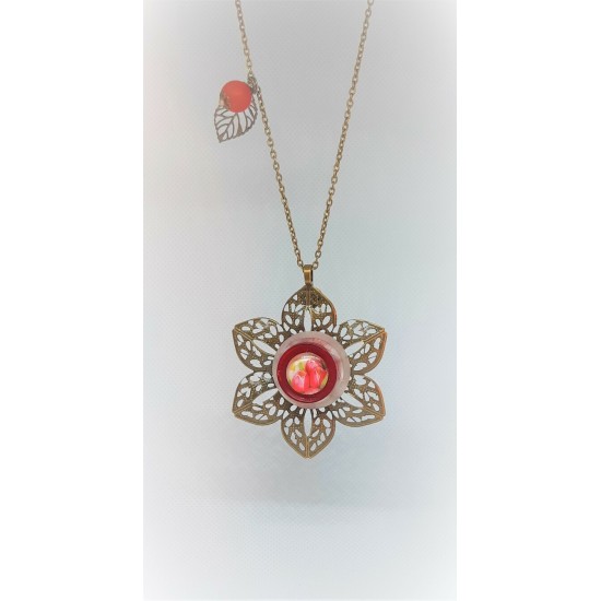 Collier FOCUS*FLEUR DE VIE- printemps
