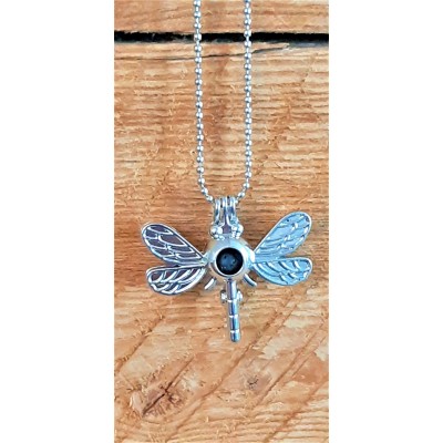Collier INSPIRE-breloque libellule