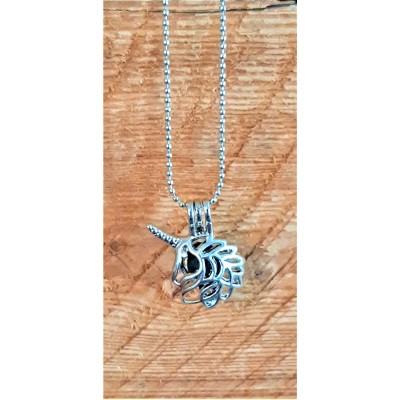 Collier INSPIRE-breloque licorne
