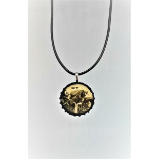 Collier SYMBOLE homme- moto vintage