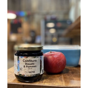 confiture bleuet  pomme
