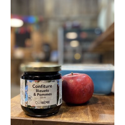 confiture bleuet  pomme
