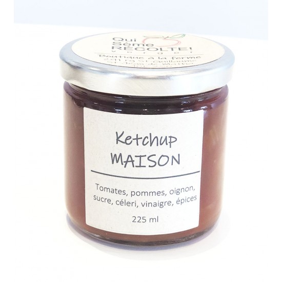 Ketchup maison de grand-maman Élise