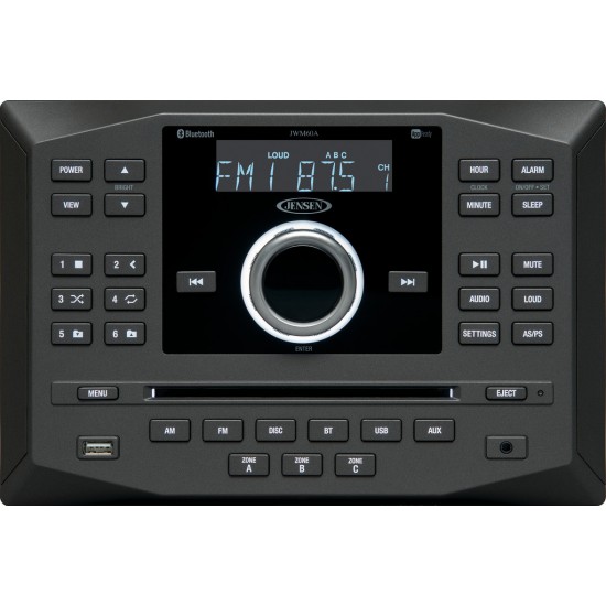 RADIO AM/FM/CD/MP3/DVD/USB/BT