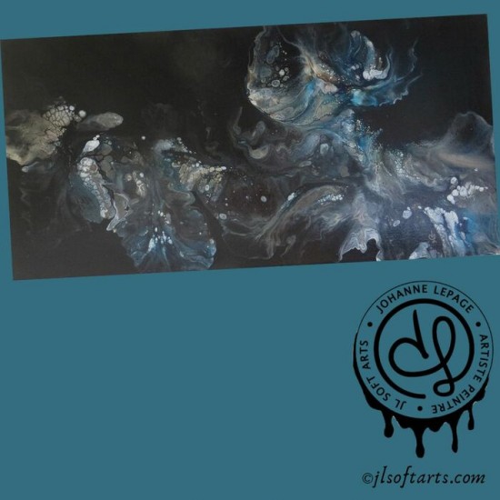 Abysse - Reproduction HD sur toile - 20 x 40