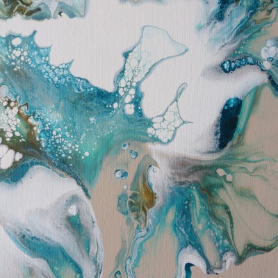 La danse des eaux- Reproduction HD sur toile - 30 x 60