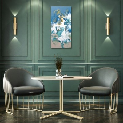 La danse des eaux- Reproduction HD sur toile - 36 x 72