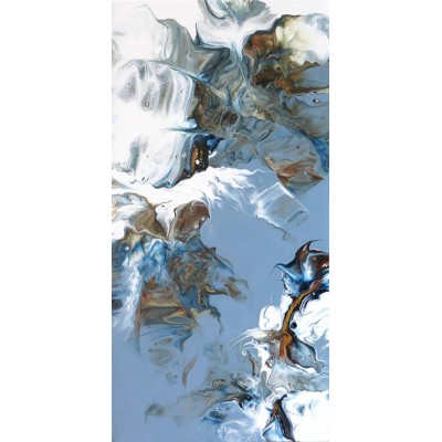Les reliefs subaquatiques - Reproduction HD sur toile - 15 x 30