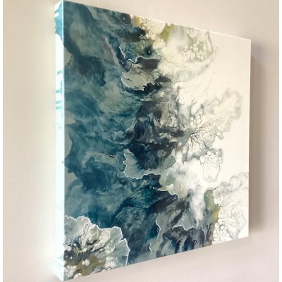 Cristaux de mer - Reproduction HD sur toile - 15 x15