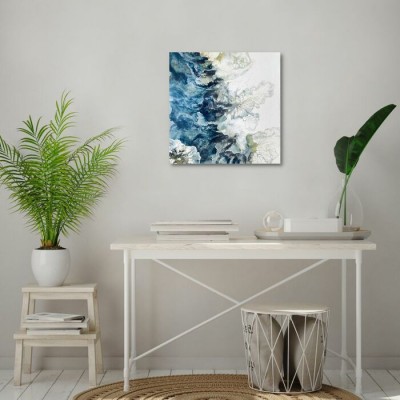 Cristaux de mer - Reproduction HD sur toile - 36 x 36