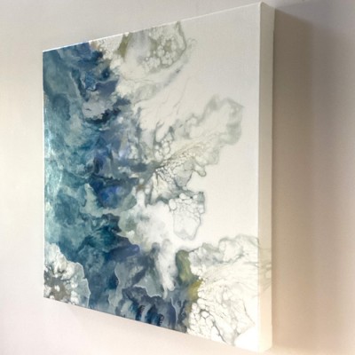 Cristaux de mer - Reproduction HD sur toile - 36 x 36