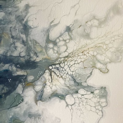 Cristaux de mer - Reproduction HD sur toile - 36 x 36