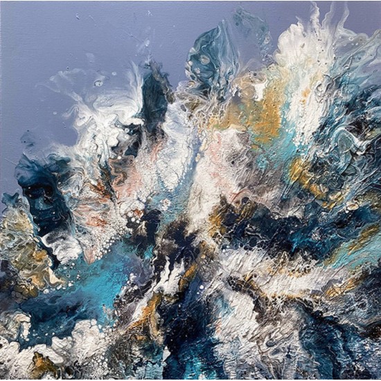Cyclone tropical - Reproduction HD sur toile - 20...