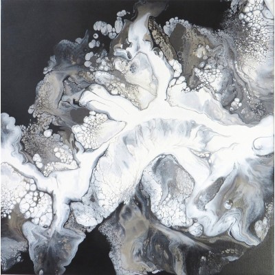 Éclosion volcanique - Reproduction HD sur toile -...