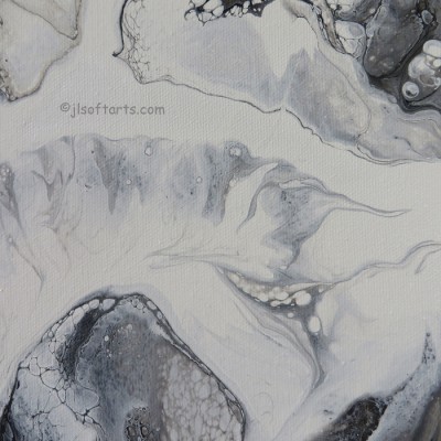 Éclosion volcanique - Reproduction HD sur toile - 30 x 30