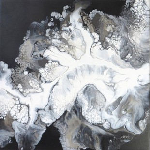 Éclosion volcanique - Reproduction HD sur toile -...