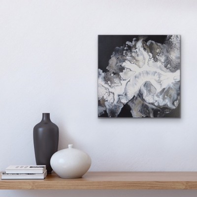 Éclosion volcanique - Reproduction HD sur toile - 36 x 36