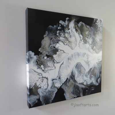 Éclosion volcanique - Reproduction HD sur toile - 36 x 36