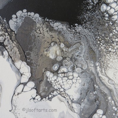 Éclosion volcanique - Reproduction HD sur toile - 36 x 36