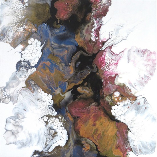 Incendie - Reproduction HD sur toile - 15 x15