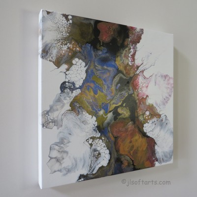 Incendie - Reproduction HD sur toile - 24 x 24