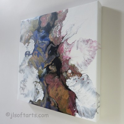 Incendie - Reproduction HD sur toile - 24 x 24
