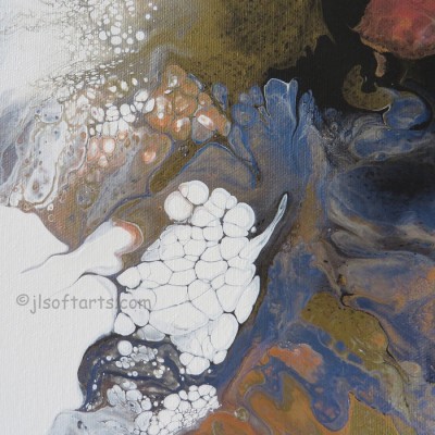 Incendie - Reproduction HD sur toile - 24 x 24