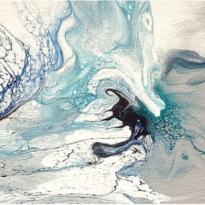 Méduse - Reproduction HD sur toile - 24 x 24